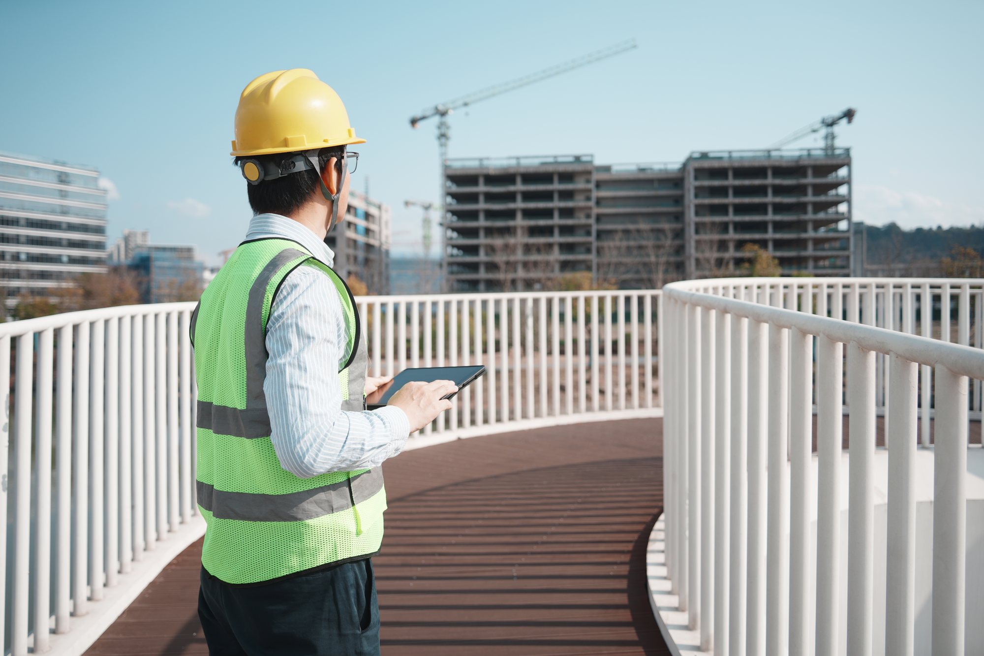 Construction engineering cyber compliance site review